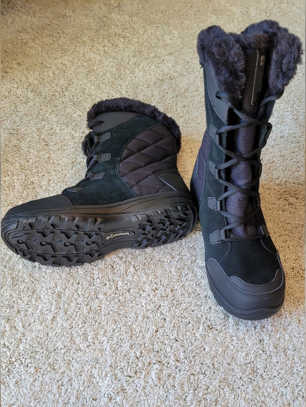 Womens Columbia Winter Boots "Ice Maiden" Size 11 - Picture 4 of 5
